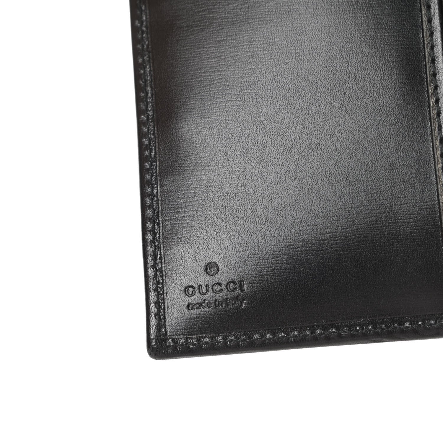 Gucci Calfskin Small Ring Agenda Black 6 of 7