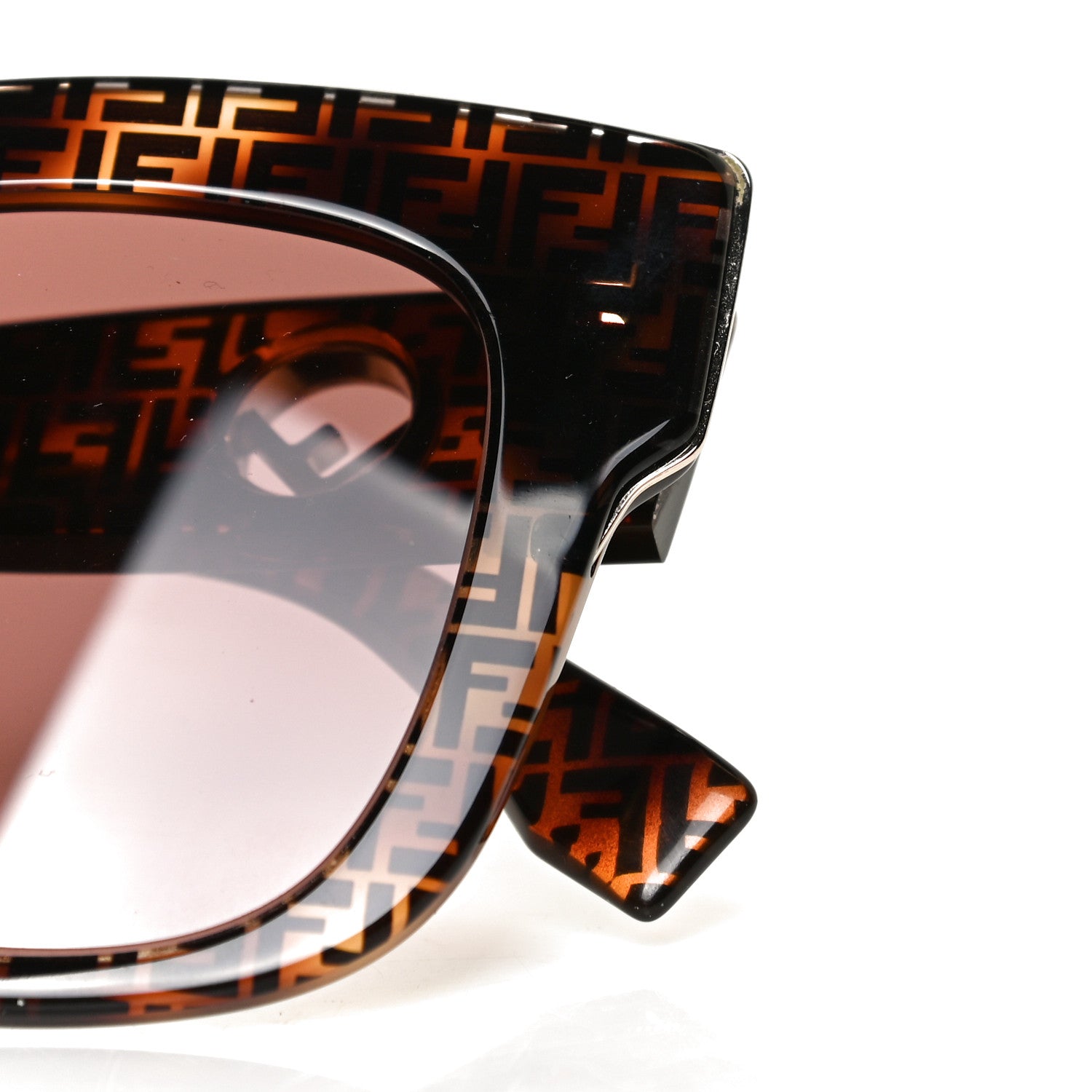 Fendi Acetate F is Fendi FF Sunglasses 0359/S Tortoise Camouflage 7 of 8