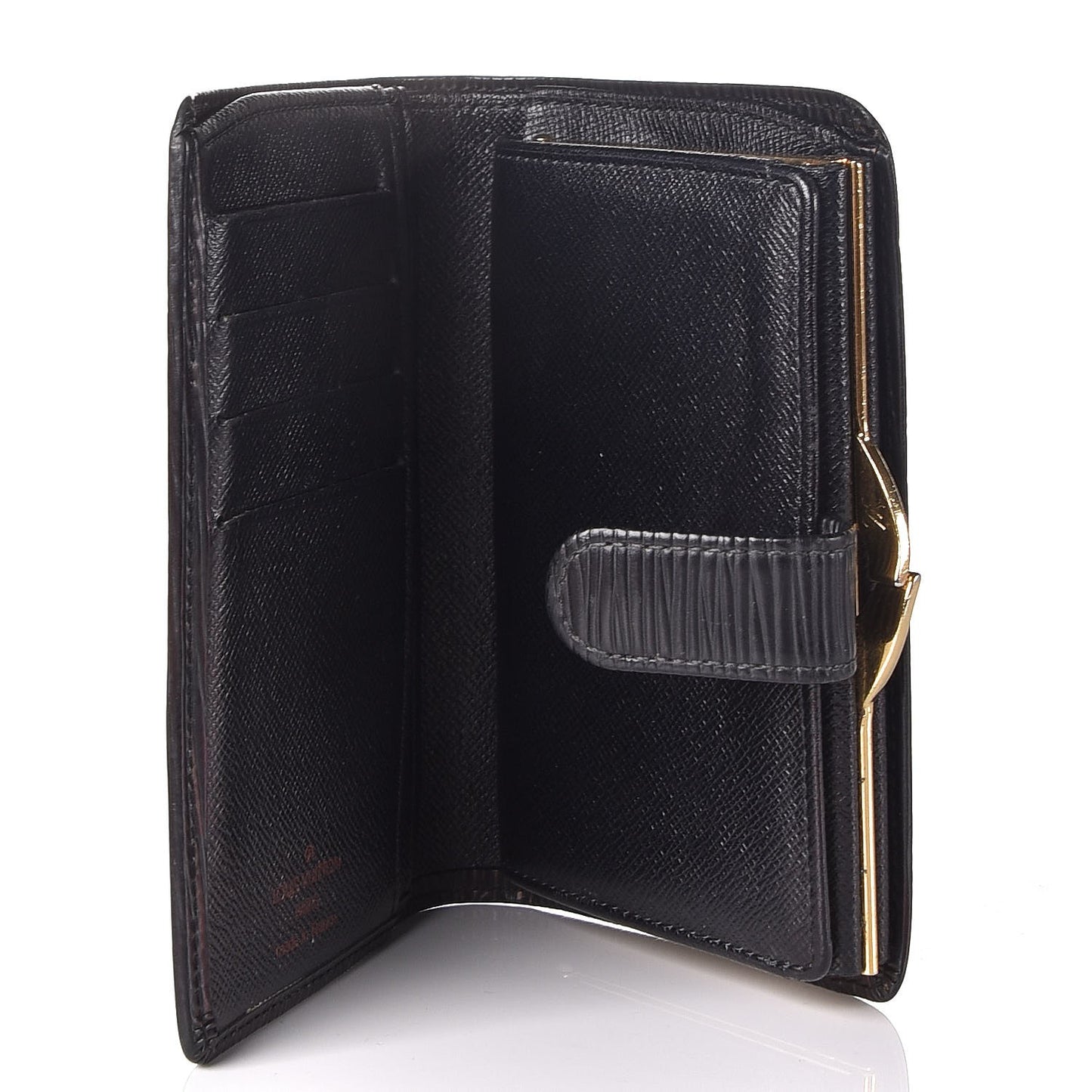 Epi French Purse Wallet Black