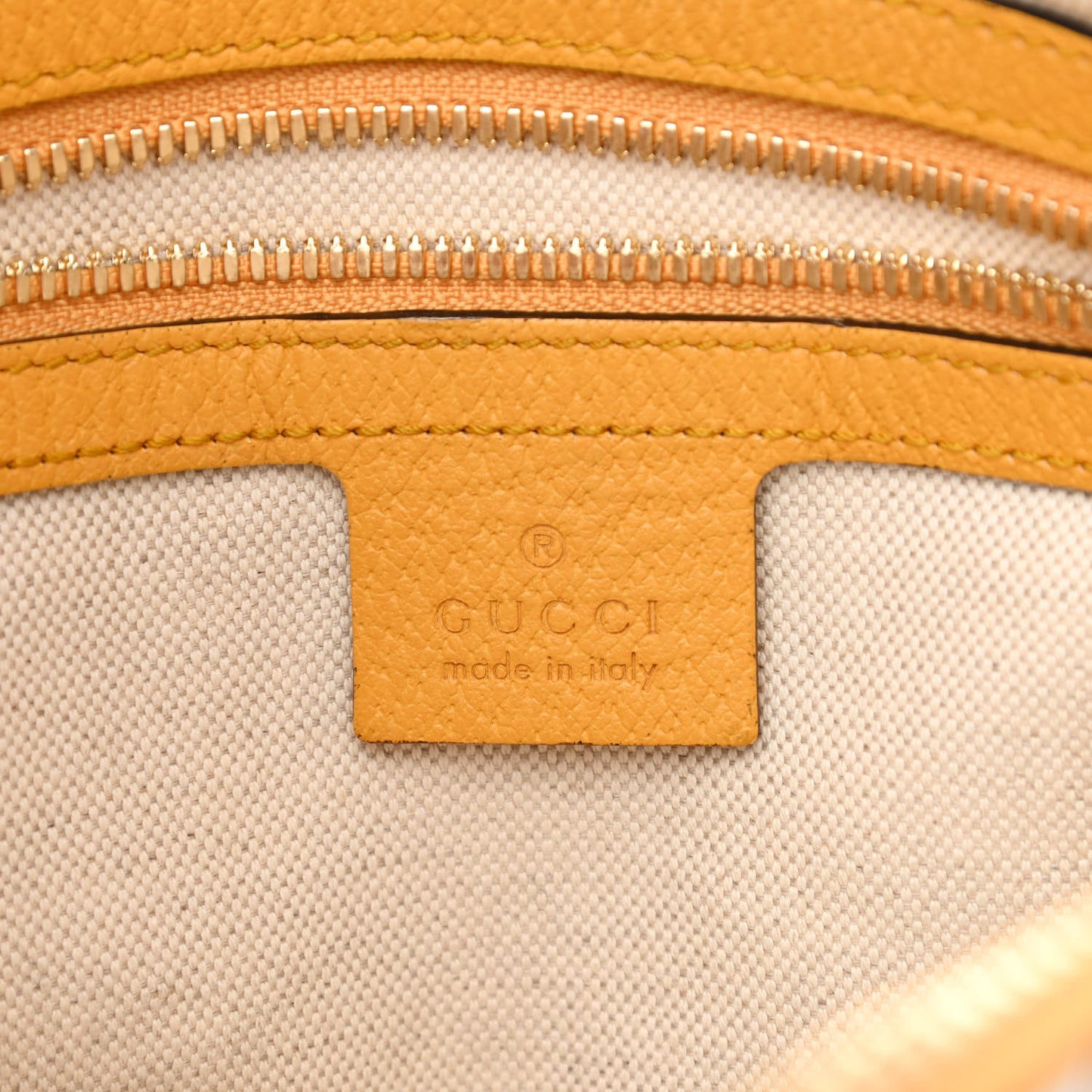 GG Supreme Monogram Flora Medium Ophidia Belt Bag Beige Multicolor Crop