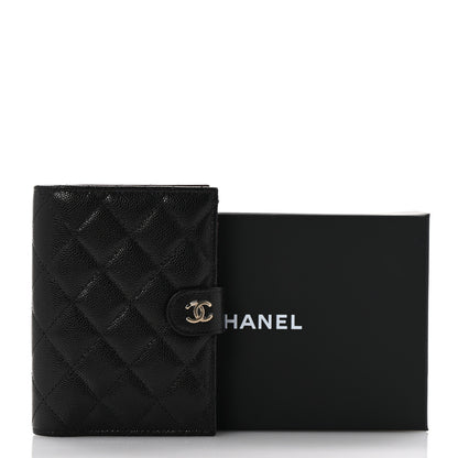 Chanel Caviar Quilted Passport Holder Black 8 of 8