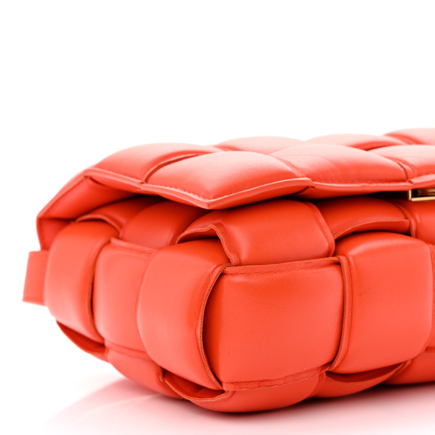 Bottega Veneta Nappa Maxi Intreccio Padded Cassette Crossbody Bag Sunburst 9 of 12