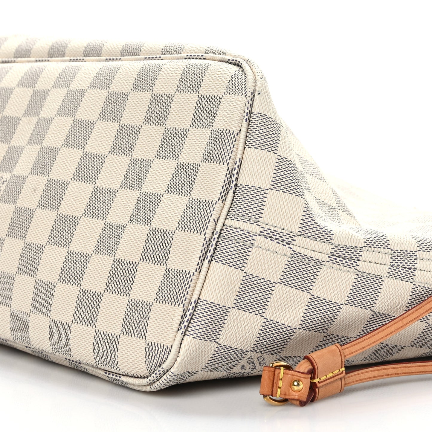 Damier Azur Neo Neverfull MM Rose Ballerine