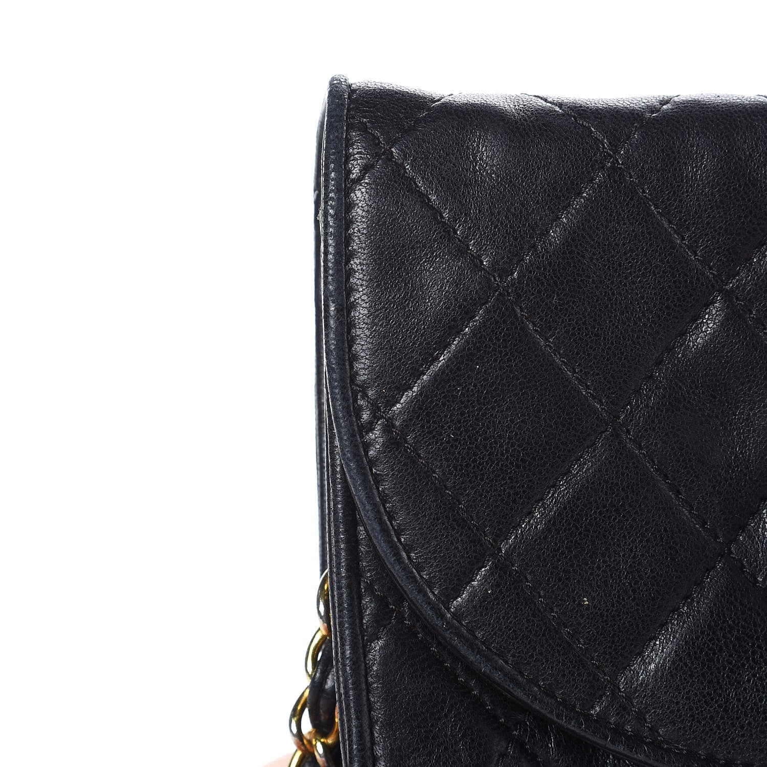 Chanel Lambskin Quilted Small Tassel Flap Black 13 of 16