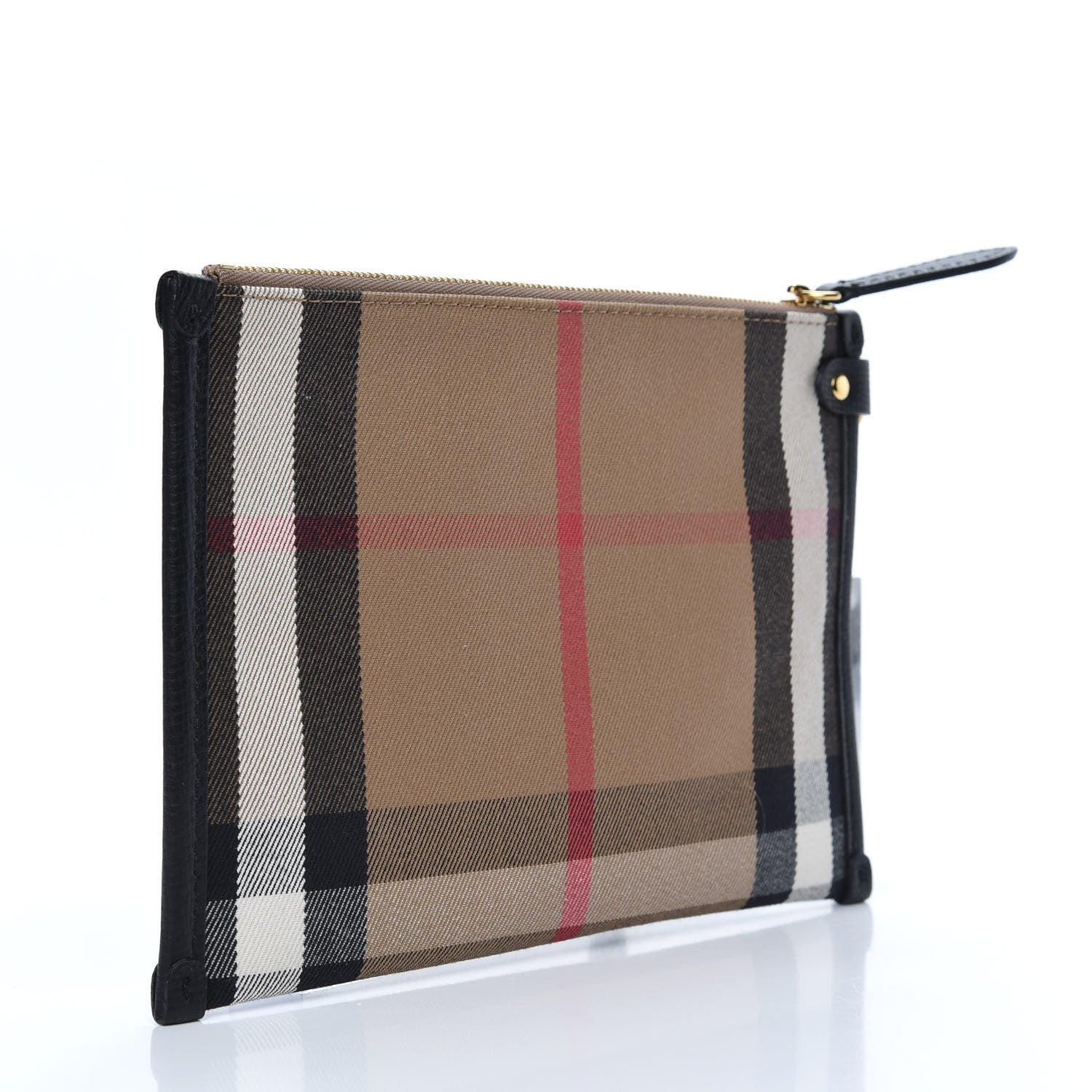 Burberry House Check Zip Pouch Black 3 of 8