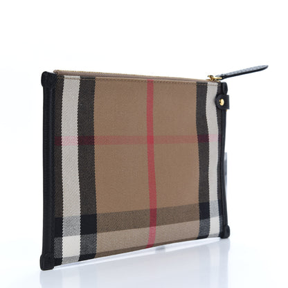 Burberry House Check Zip Pouch Black 3 of 8