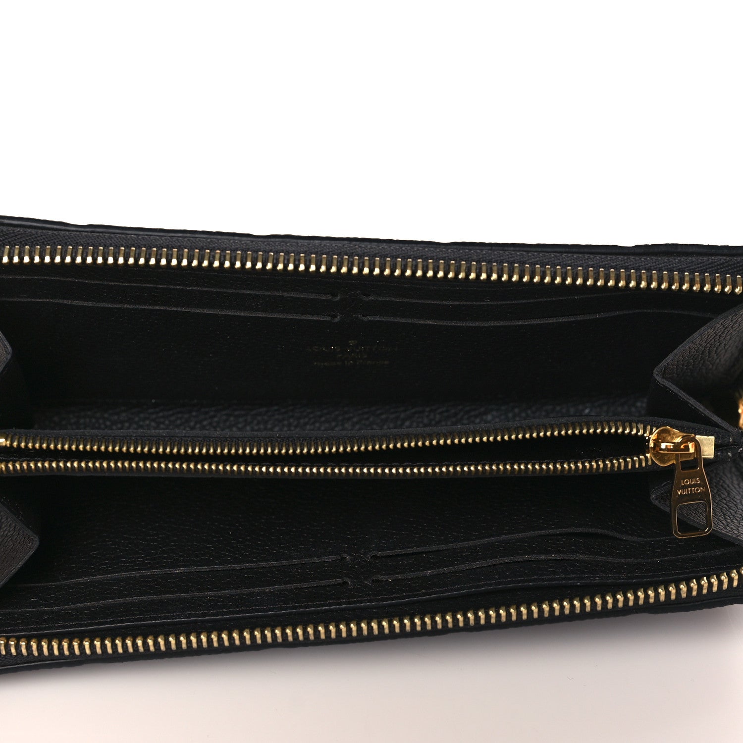 Louis Vuitton Empreinte Clemence Wallet Black 5 of 8