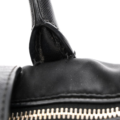 Prada Tessuto Nylon Saffiano Tote Black 12 of 13