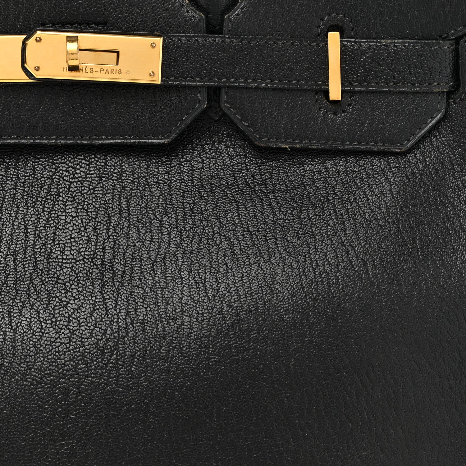 Hermes Chevre de Coromandel HAC Birkin 32 Black 8 of 19