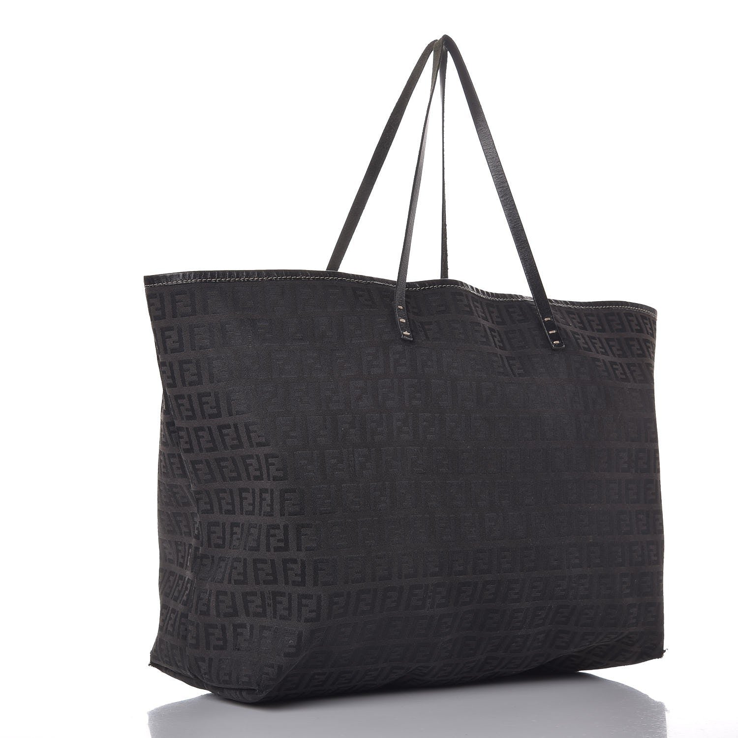 Fendi Zucchino Tote Black 4 of 15