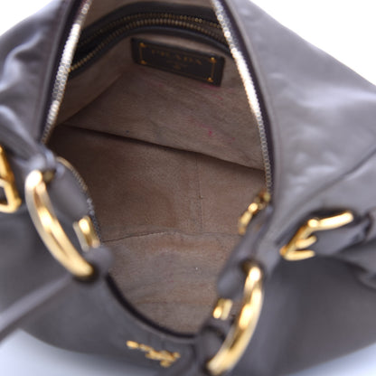 Prada Soft Calf Hobo Bambu 4 of 12