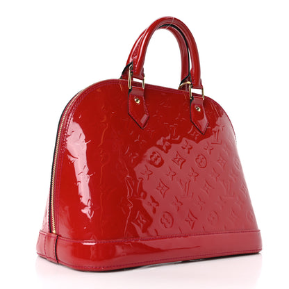 Louis Vuitton Vernis Alma PM Rose Indien 3 of 9