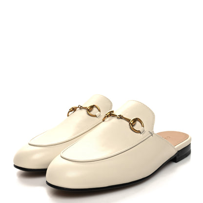 Gucci Malaga Kid Womens Princetown Slippers 36 Mystic White 3 of 9