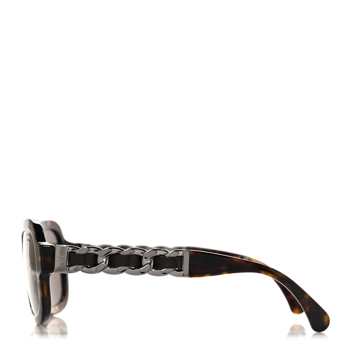 Chanel Acetate Chain Sunglasses 5465-Q Tortoise 3 of 7