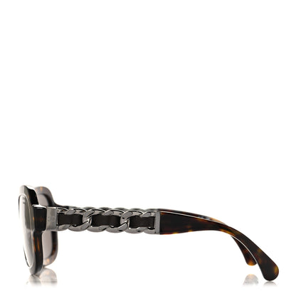 Chanel Acetate Chain Sunglasses 5465-Q Tortoise 3 of 7