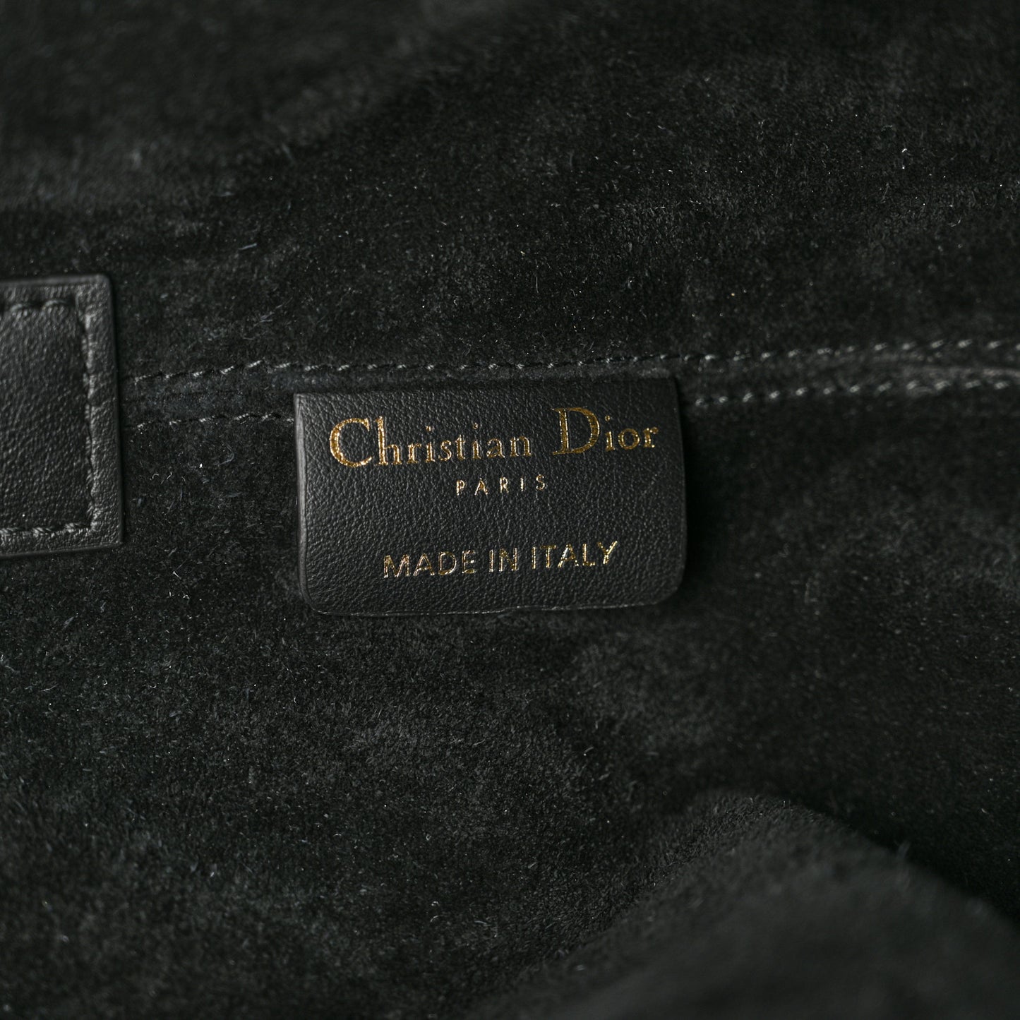 Calfskin Tweed Cannage Medium Toujours  Black White