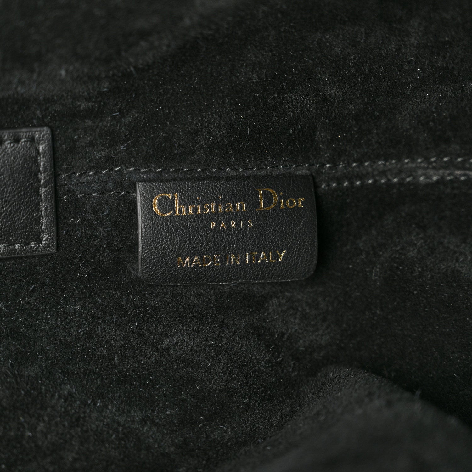 Christian Dior Calfskin Tweed Cannage Medium Toujours  Black White 7 of 11
