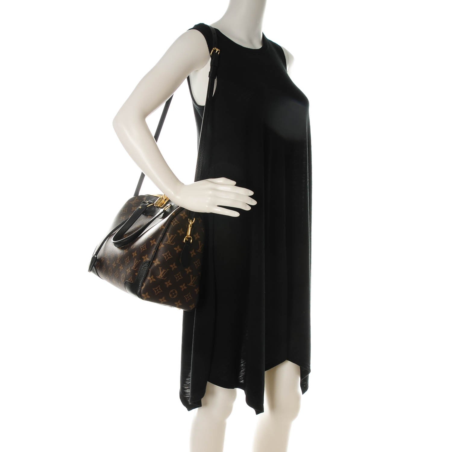 Louis Vuitton Monogram Retiro NM Black 2 of 7
