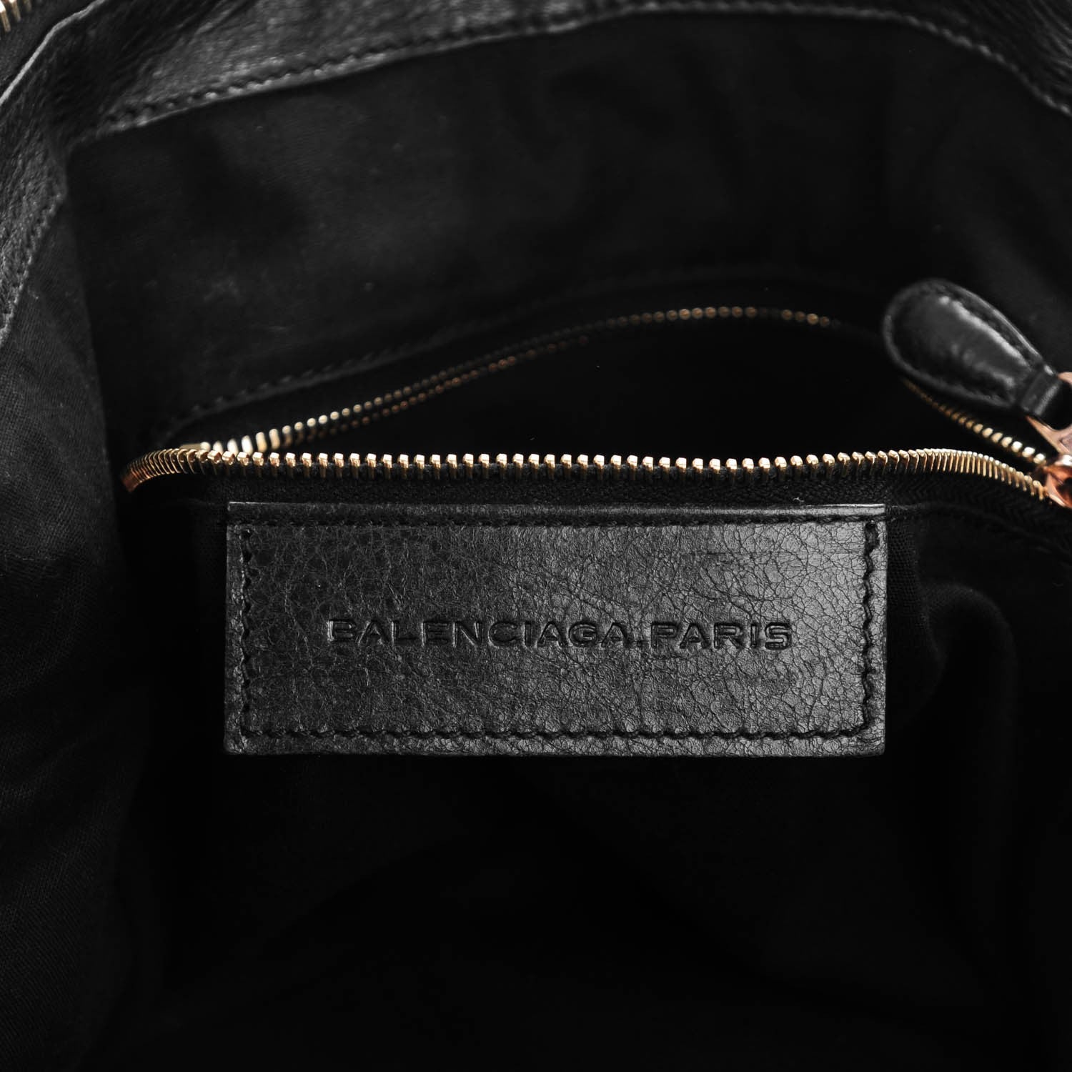 Balenciaga Agneau Giant 12 Rose Gold Hardware Work Black 6 of 7