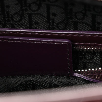 Christian Dior Patent Cannage Large Lady Dior Violet Purple 7 of 10