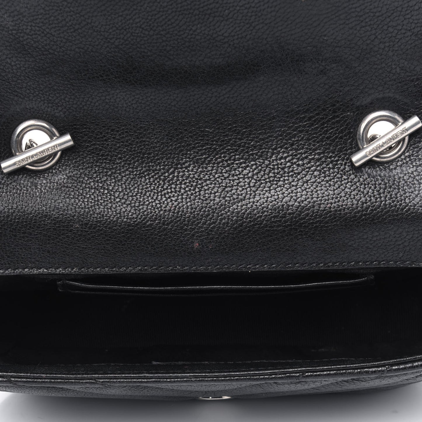 Calfskin Matelasse Monogram Classic Baby Punk Chain Bag Black