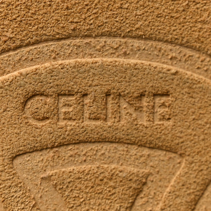 Celine Suede Shearling Triomphe Medium Cabas Anais Natural 11 of 23