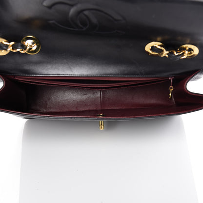 Chanel Lambskin Quilted XL Jumbo Single Flap Black 5 of 19