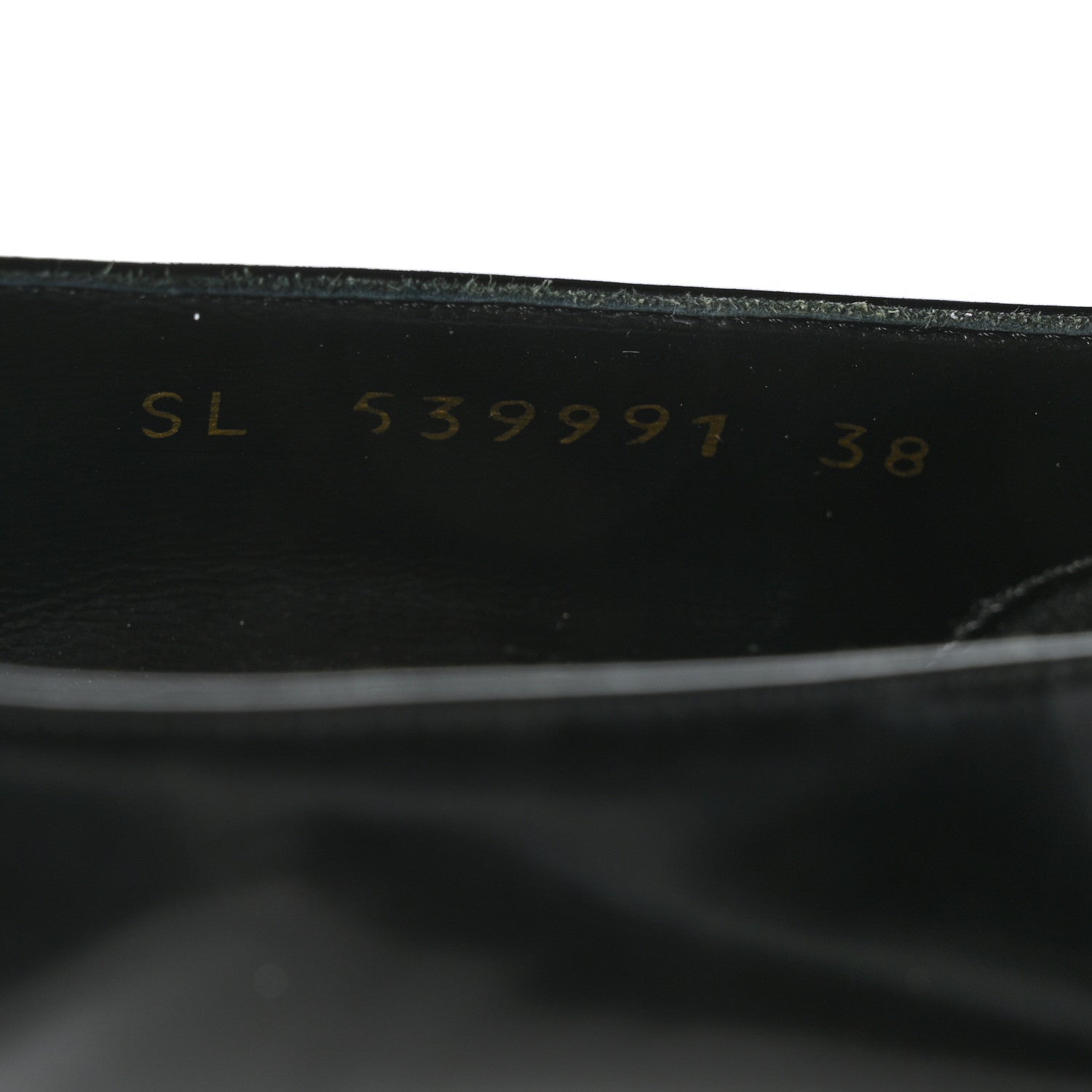 Saint Laurent Patent Calfskin Teddy High Vamp 105 Pumps 38 Black 6 of 10