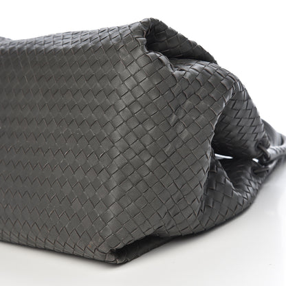 Bottega Veneta Nappa Intrecciato Parachute Bag Light Grey 12 of 13