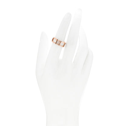 Tiffany 18K Rose Gold Atlas Open Ring 53 6.5 2 of 4