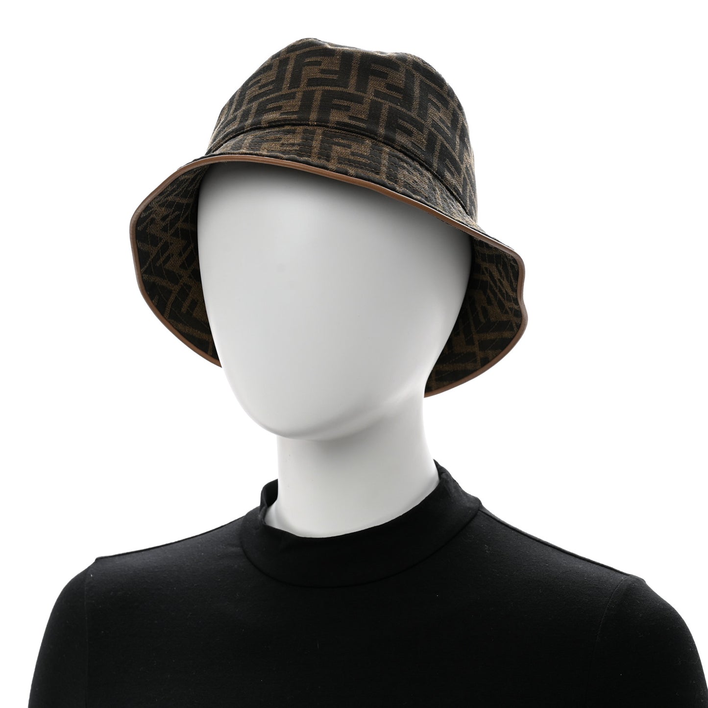 Technical Fabric FF Reversible Bucket Hat M Tobacco Beige