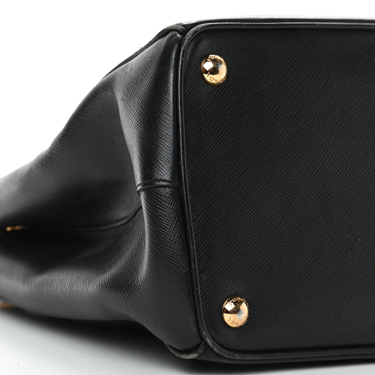 Prada Saffiano Medium Galleria Double Zip Tote Black 8 of 11