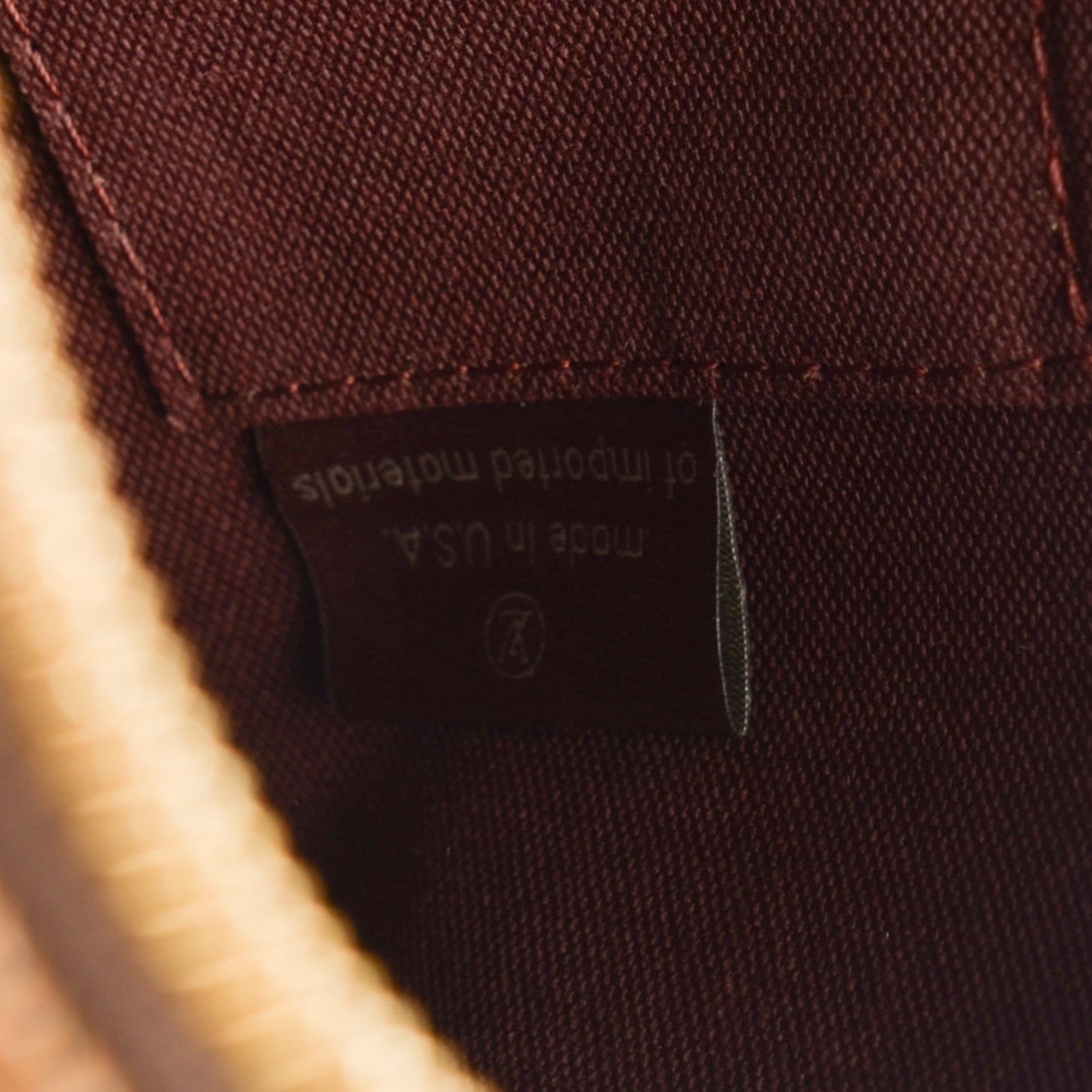 Louis Vuitton Damier Ebene Alma BB 8 of 10