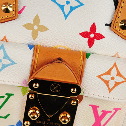 Louis Vuitton Monogram Multicolor Speedy 30 White 8 of 9
