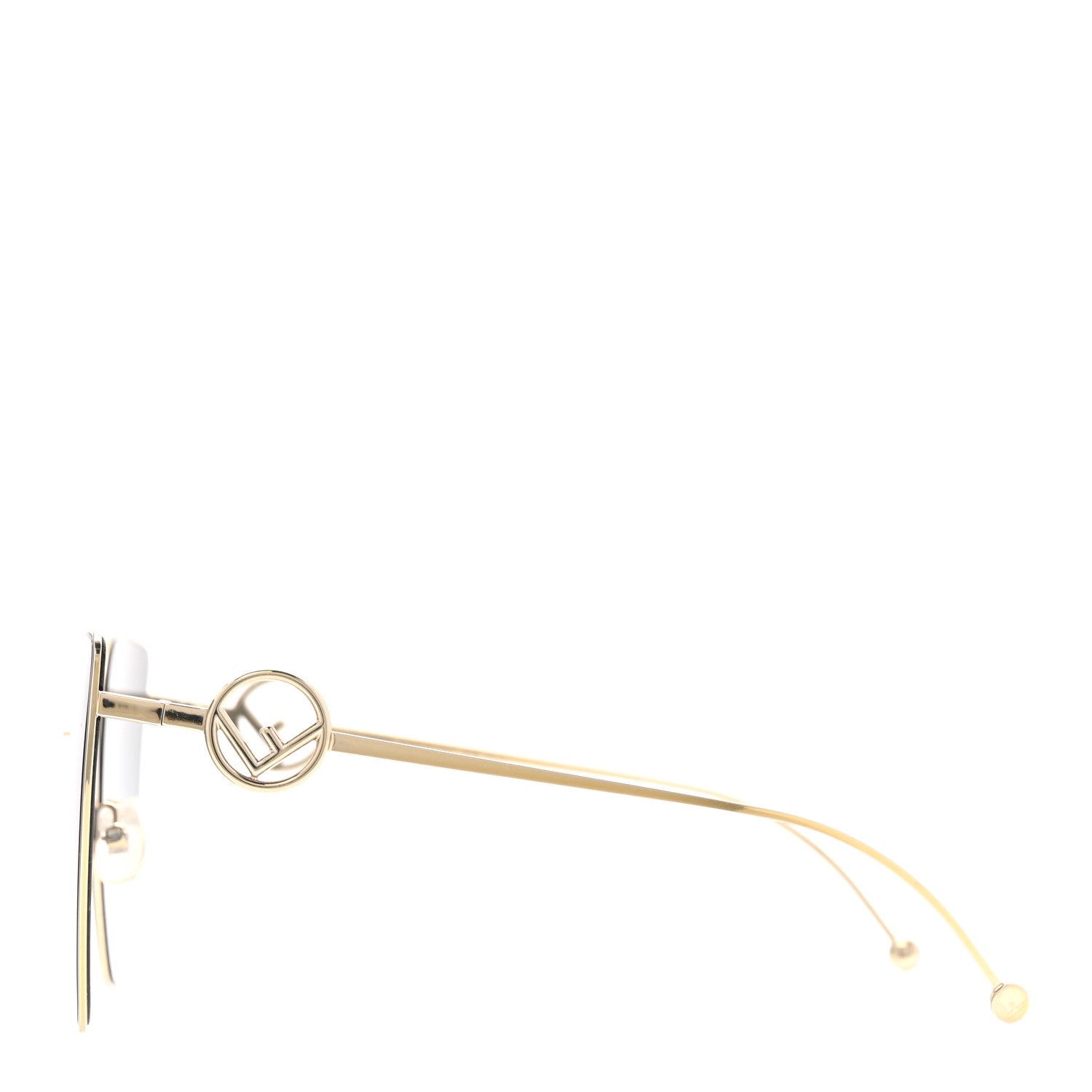 Fendi Metal F is Fendi Sunglasses FF 0323/S Gold 3 of 7