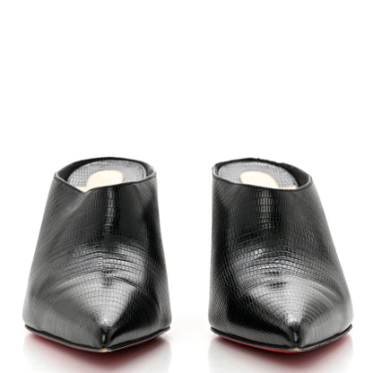 Christian Louboutin Calfskin Zarli Quart 80 Mules 38.5 Black 2 of 8