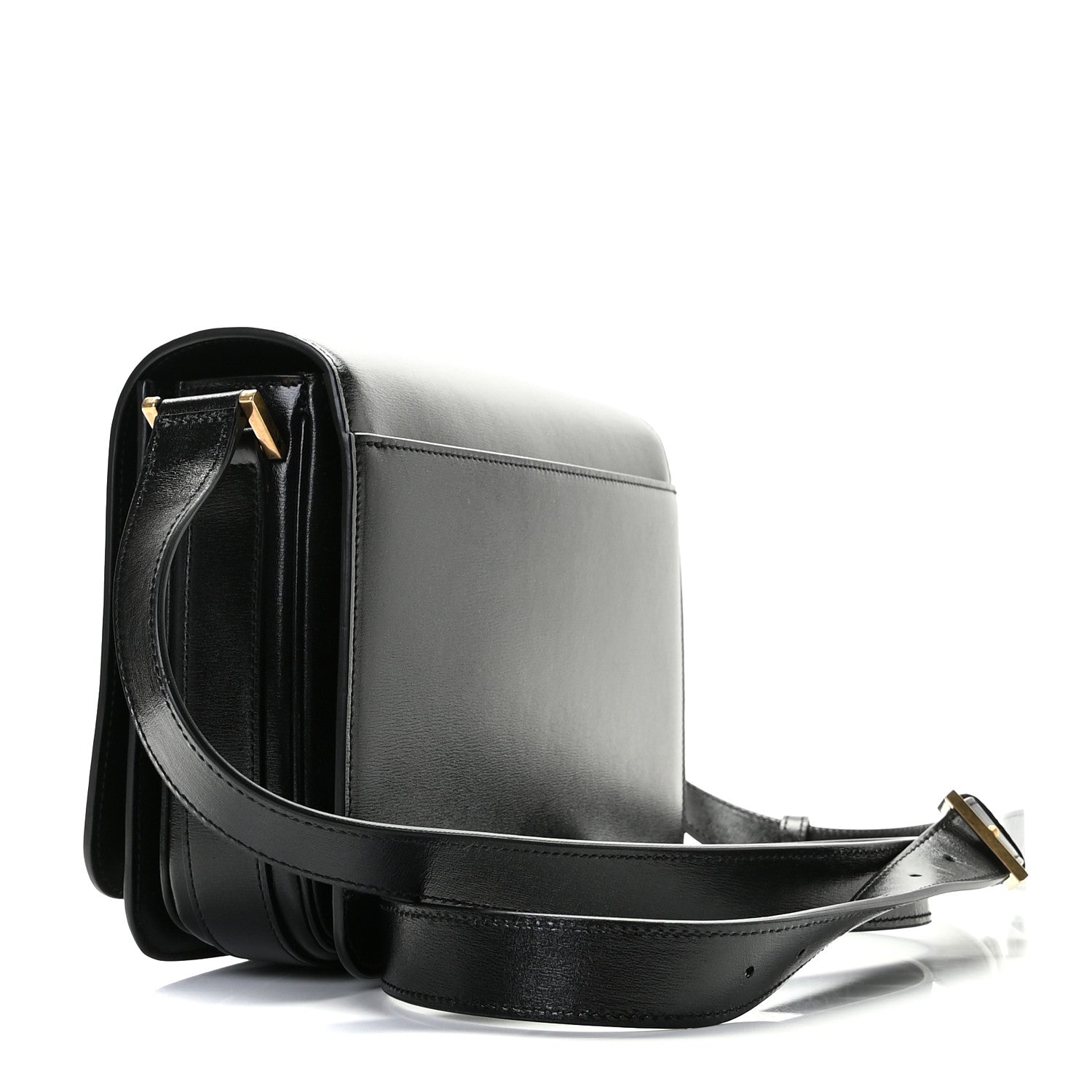 Saint Laurent Calfskin Medium Le 61 Shoulder Bag Black 2 of 9