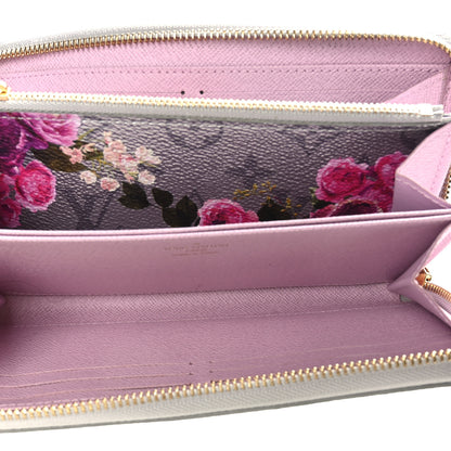 Louis Vuitton Metallic Monogram LV Garden Zippy Wallet Silver 5 of 6