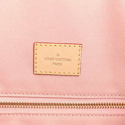 Louis Vuitton Damier Azur Graceful MM Rose Ballerine 6 of 9