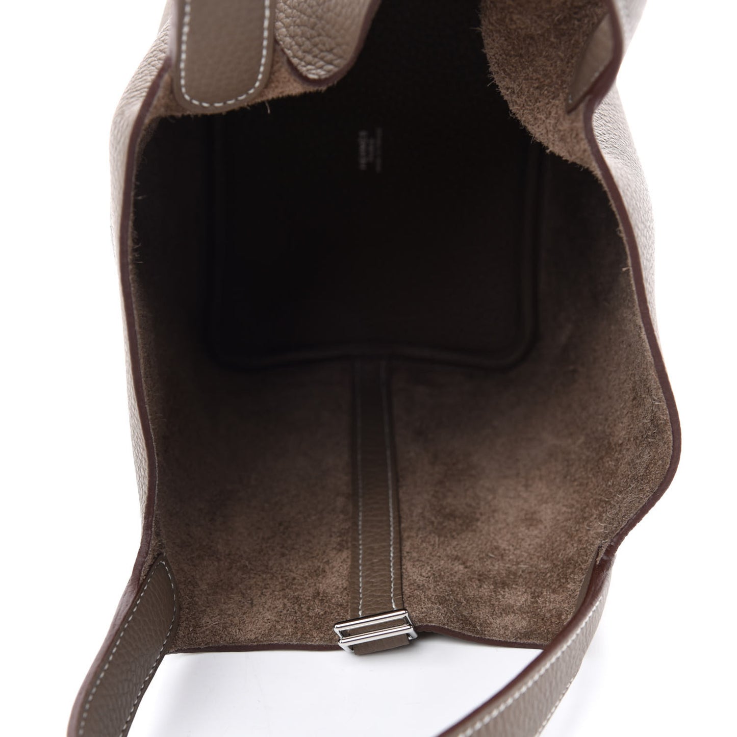 Taurillon Clemence Picotin Lock 18 PM Etoupe