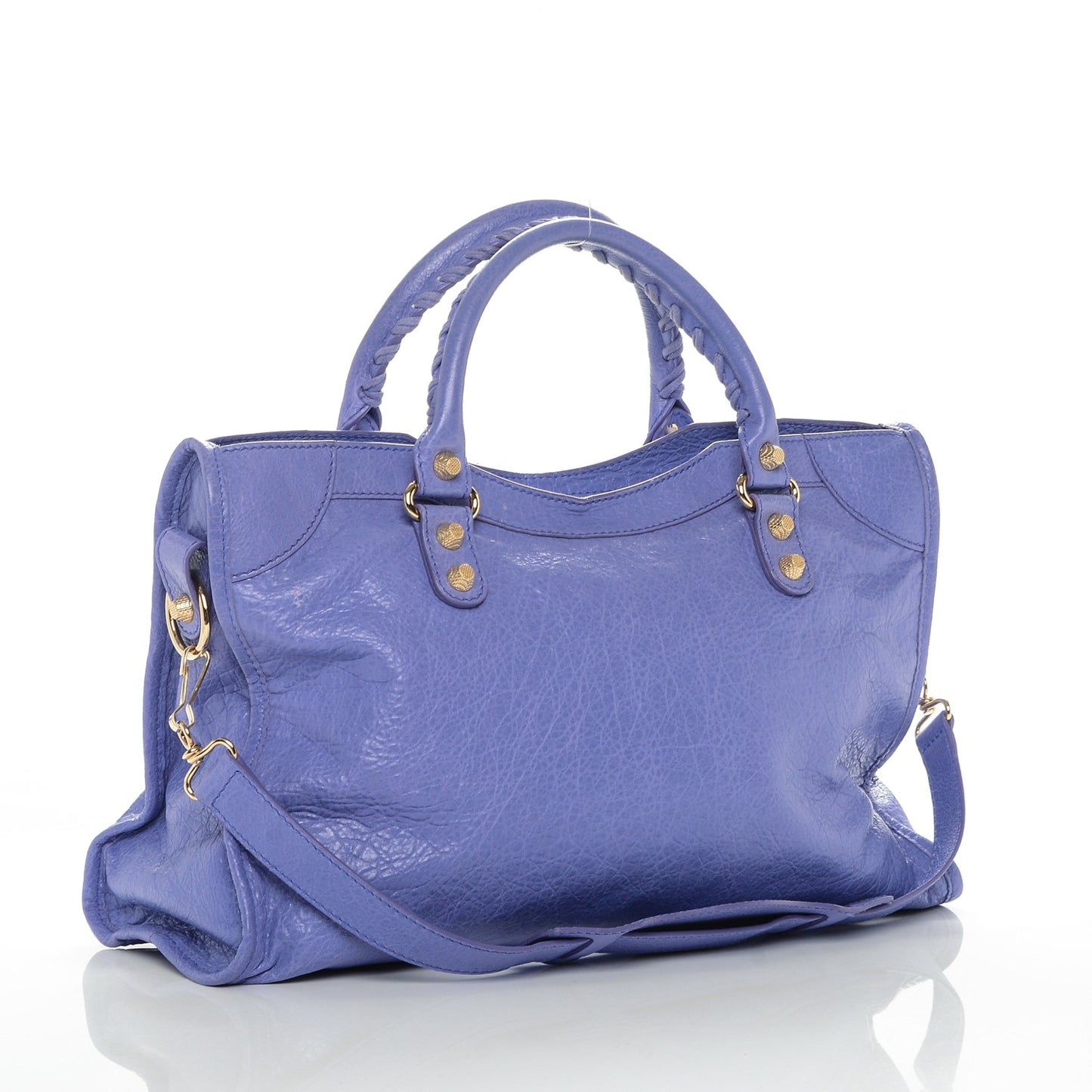 Agneau Giant 12 Gold Hardware City Mauve Light Mauve