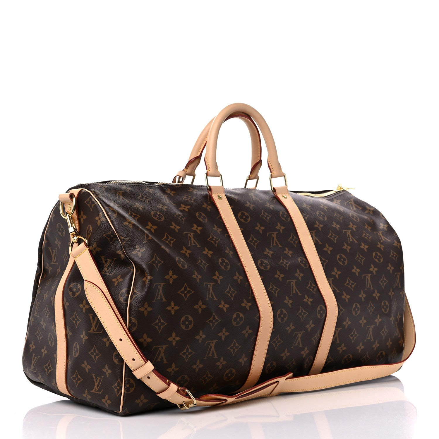 Louis Vuitton Monogram Keepall Bandouliere 55 2 of 11