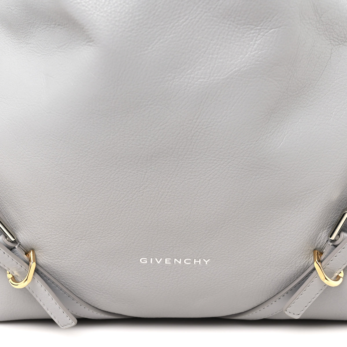 Givenchy Calfskin Medium Voyou Bag Light Grey 8 of 10