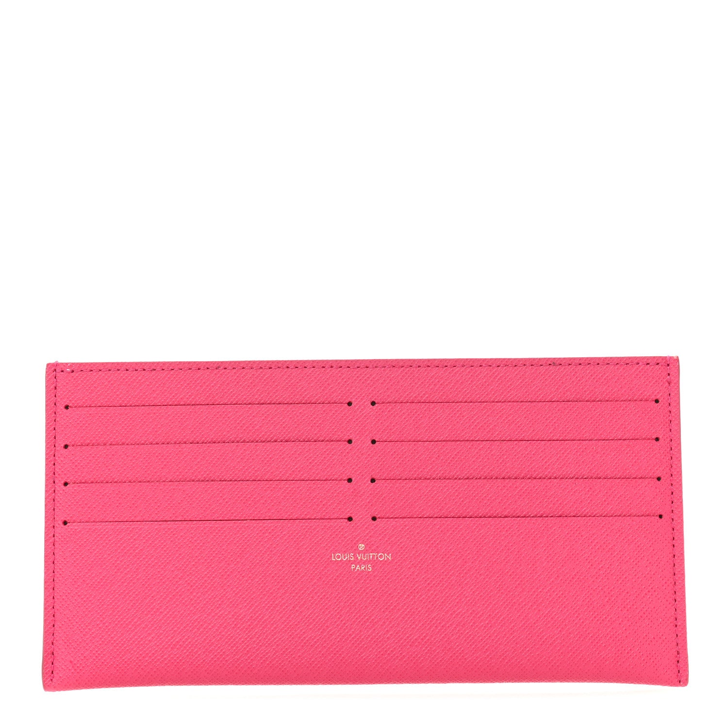 Louis Vuitton Calfskin Felicie Card Holder Insert Pink 1 of 10