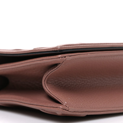 Christian Dior Grained Calfskin Medium Diorama Flap Bag Rust 9 of 10