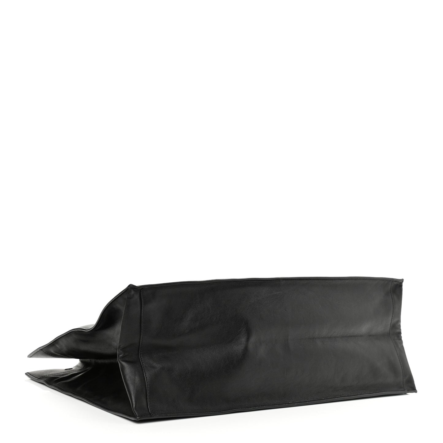Vitello Rive Gauche Large Tote Black