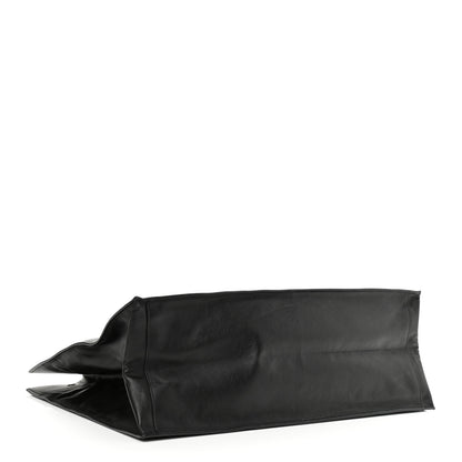Saint Laurent Vitello Rive Gauche Large Tote Black 4 of 14
