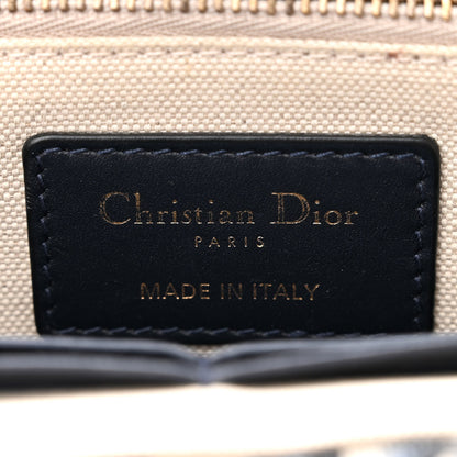Christian Dior Oblique DiorAddict Wallet On Chain Clutch Navy Blue 6 of 15