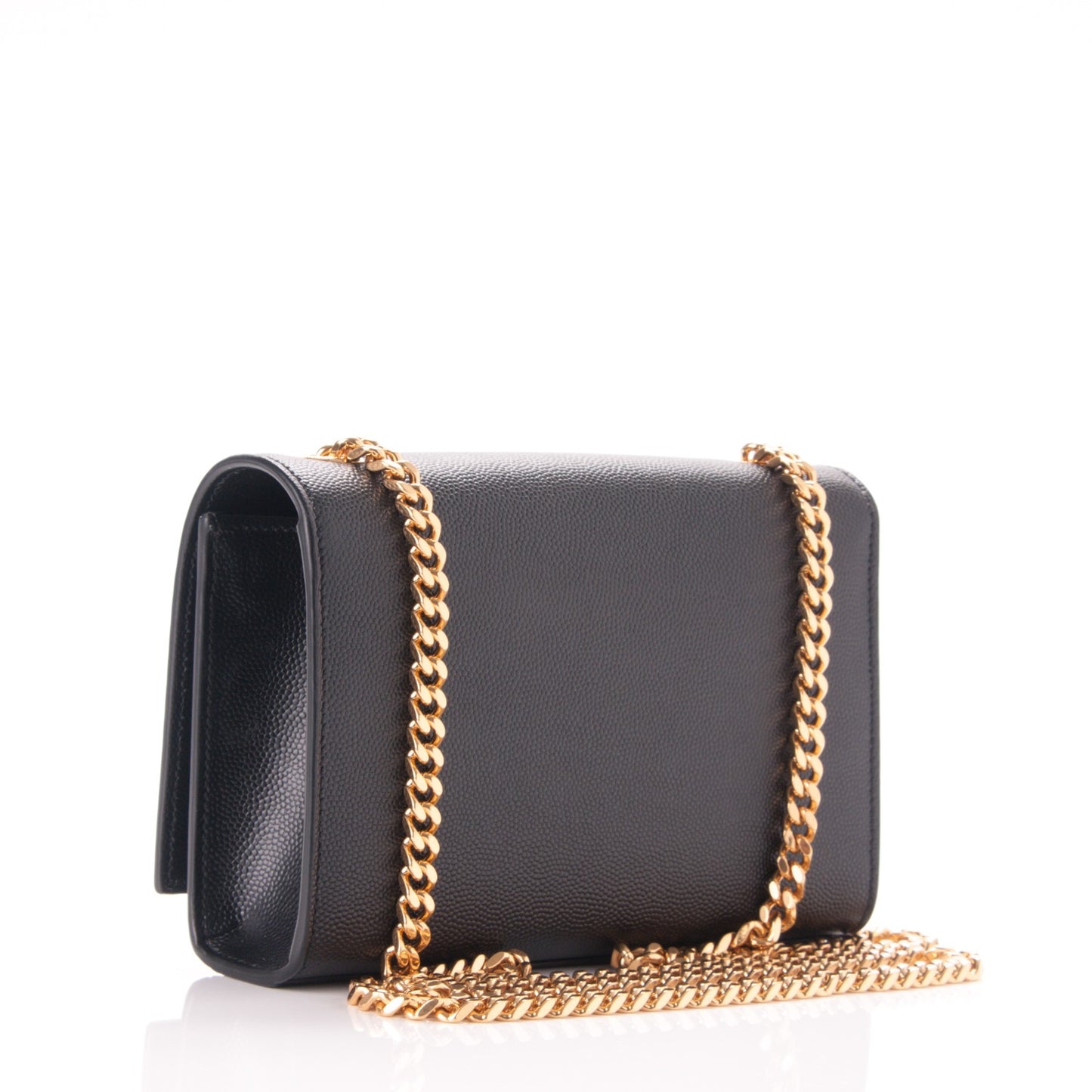 Grain De Poudre Small Monogram Kate Satchel Black
