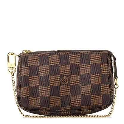 Louis Vuitton Damier Ebene Mini Pochette Accessories 1 of 6